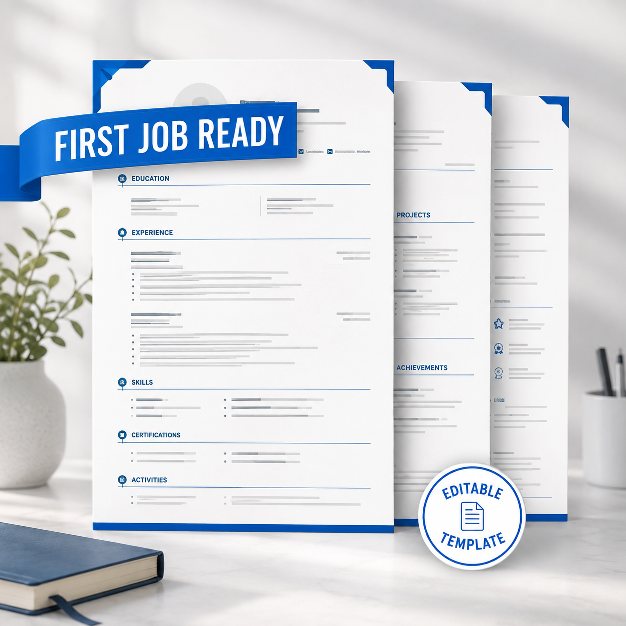 Student first-job resume bundle