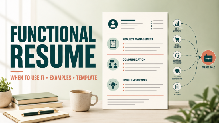 Functional Resume: When to Use It, Examples & Template